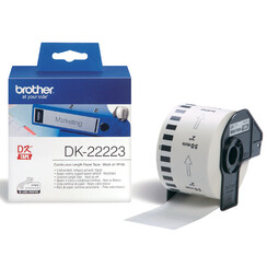 Etiquette Brother DK-22223 50mm papier thermique 30m blanc