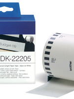 Brother Etiket Brother DK-22205 62mm 30-meter wit papier