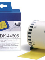 Brother Etiquette Brother DK-44605 62mm papier thermique 30m jaune