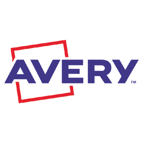 Avery Etiket Avery R5012 thermisch 89x28mm wit 260stuks