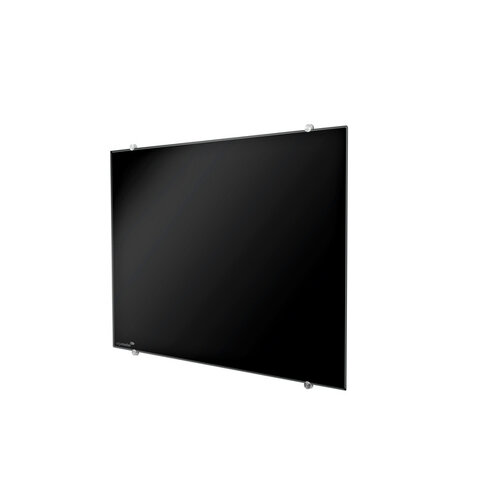 Legamaster Glasbord Legamaster 90x120cm zwart