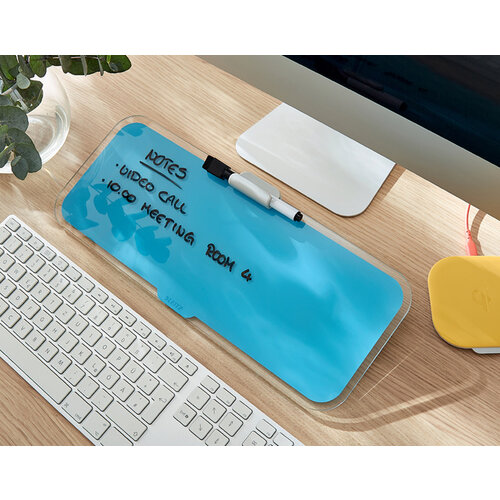 Leitz Glas Desktop Pad Leitz Cosy blauw