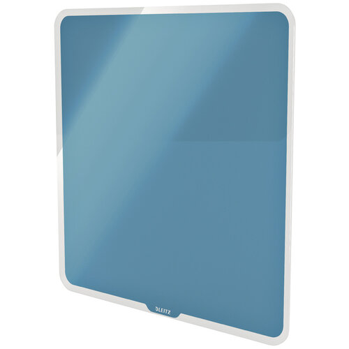 Leitz Tableau en verre magnétique Leitz Cosy 450x450mm bleu
