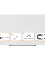 Nobo Glasbord Nobo Impression Pro 1260x711mm briljant wit