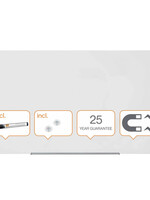 Nobo Glasbord Nobo Impression Pro 1883x1053mm briljant wit