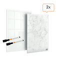 Nobo Bloc-notes en verre Nobo Mini 250x152mm