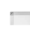 Quantore Tableau blanc Quantore 90x120cm magnétique acier laqué