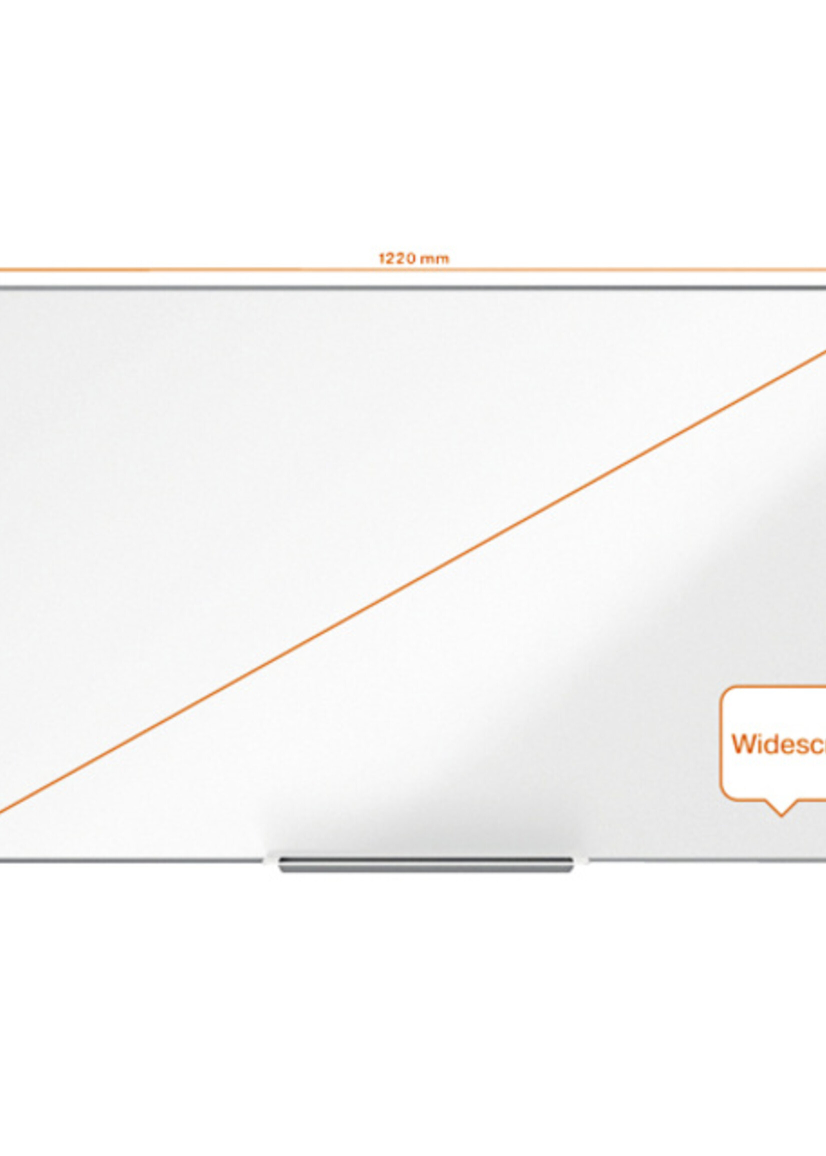 Nobo Whiteboard Nobo Impression Pro Widescreen 69x122cm staal