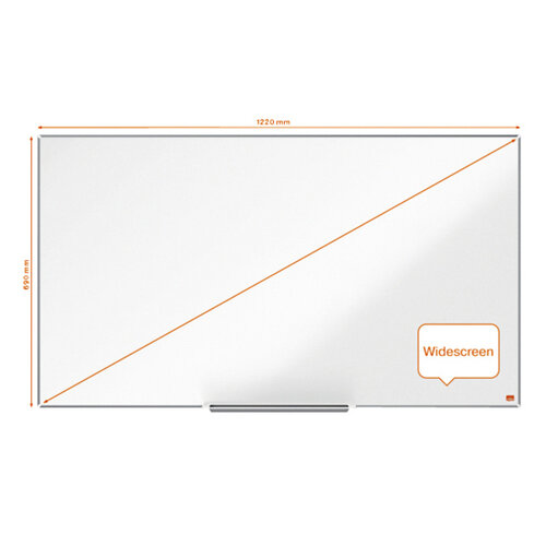 Nobo Tableau blanc Nobo Impression Pro Widescreen 69x122cm acier