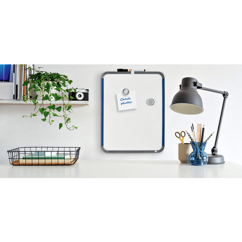 Nobo Tableau blanc Nobo Slim Line 28X36cm blanc