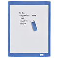 Nobo Whiteboard Nobo 21.6x28cm magnetisch assorti