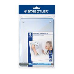 Tableau blanc Staedtler Lumocolor memo A5+feutre 305