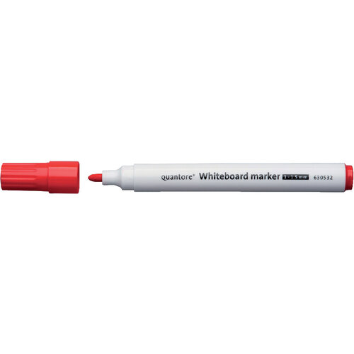 Quantore feutre tableau blanc Quantore ogive 1-1,5mm rouge