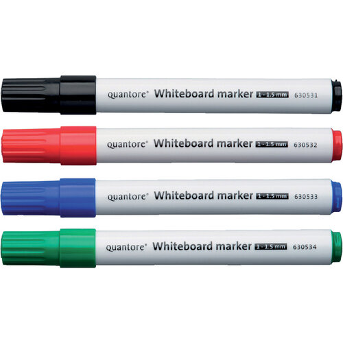 Quantore feutre tableau blanc Quantore ogive 1-1,5mm rouge
