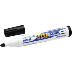 Viltstift Bic 1701 whiteboard rond zwart 1.4mm