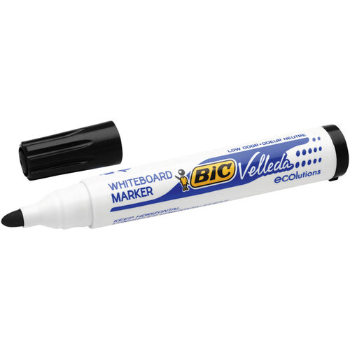 Bic Viltstift Bic 1701 whiteboard rond zwart 1.4mm