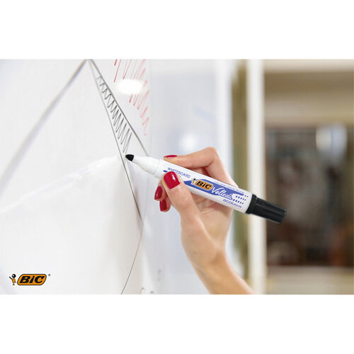 Bic Viltstift Bic 1701 whiteboard rond zwart 1.4mm