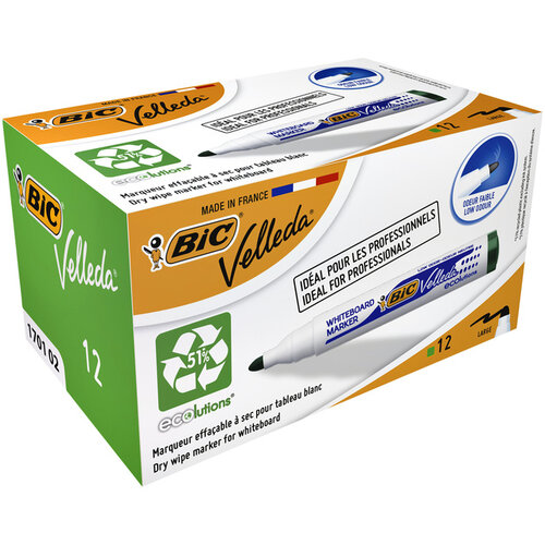 Bic Viltstift Bic 1701 whiteboard rond groen 1.4mm