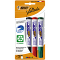 Bic Viltstift Bic 1704 whiteboard rond assorti 1.4mm blister à 4 stuks