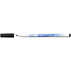 Viltstift Bic 1721 whiteboard rond zwart 1.5mm