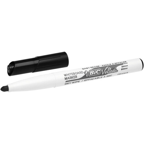 Bic Viltstift Bic 1741 whiteboard rond zwart 1.4mm