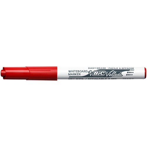 Bic Feutre pour tableau blanc BIC 1741 pointe ogive 1,4mm rouge