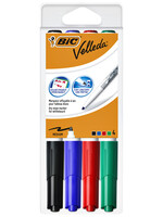 Bic Feutre tableau blanc BIC 1744 ogive assorti 1,4mm 4pcs