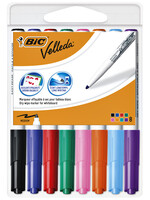 Bic Viltstift Bic 1748 whiteboard rond ass 1.4mm blister à 8st