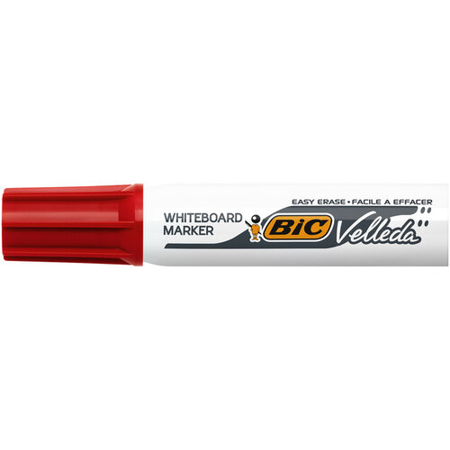 Bic Viltstift Bic 1781 whiteboard schuin rood 3.2-5.5mm