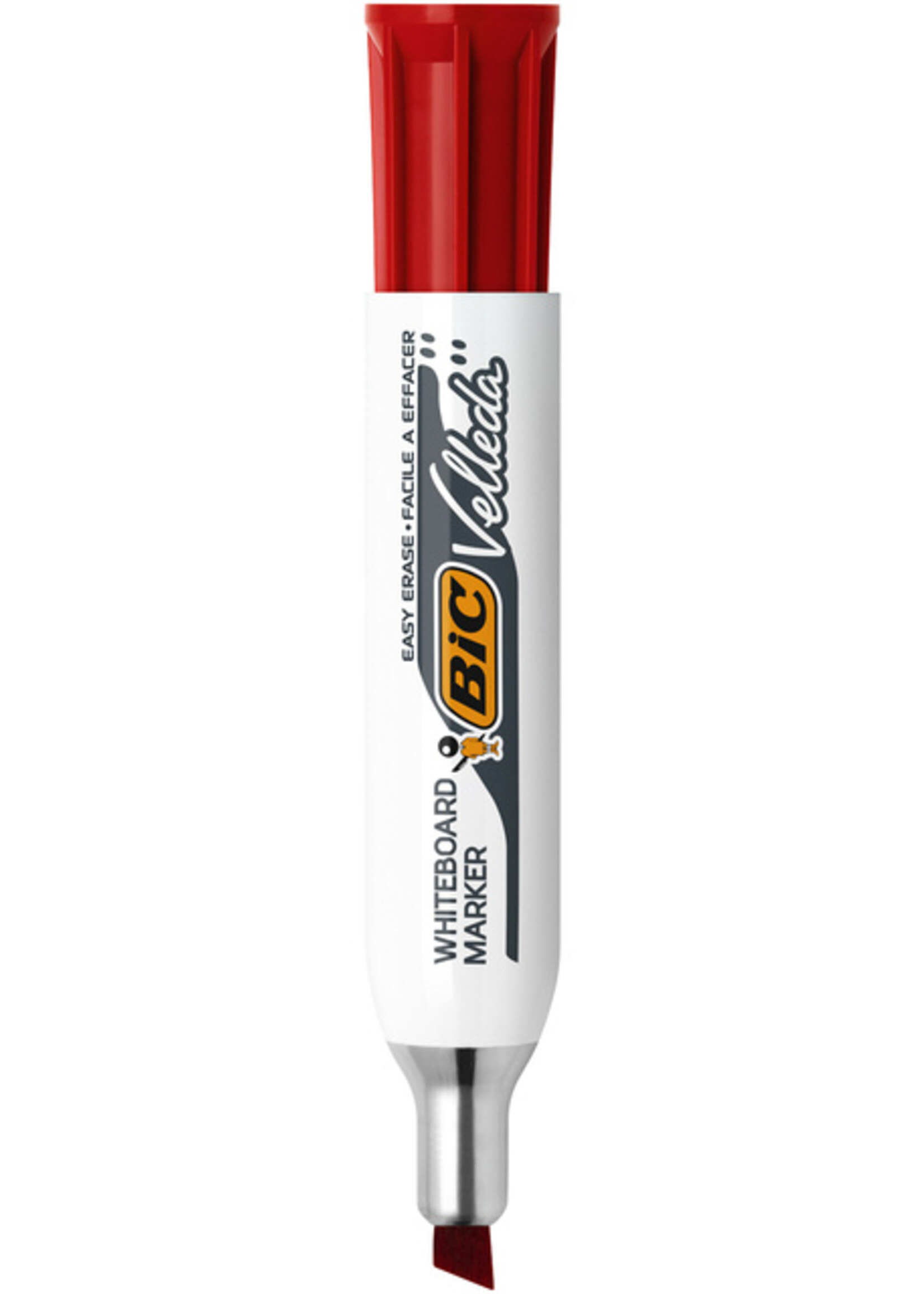 Bic Marqueur tableau blanc BIC 1781 biseauté 3,2-5,5mm rouge