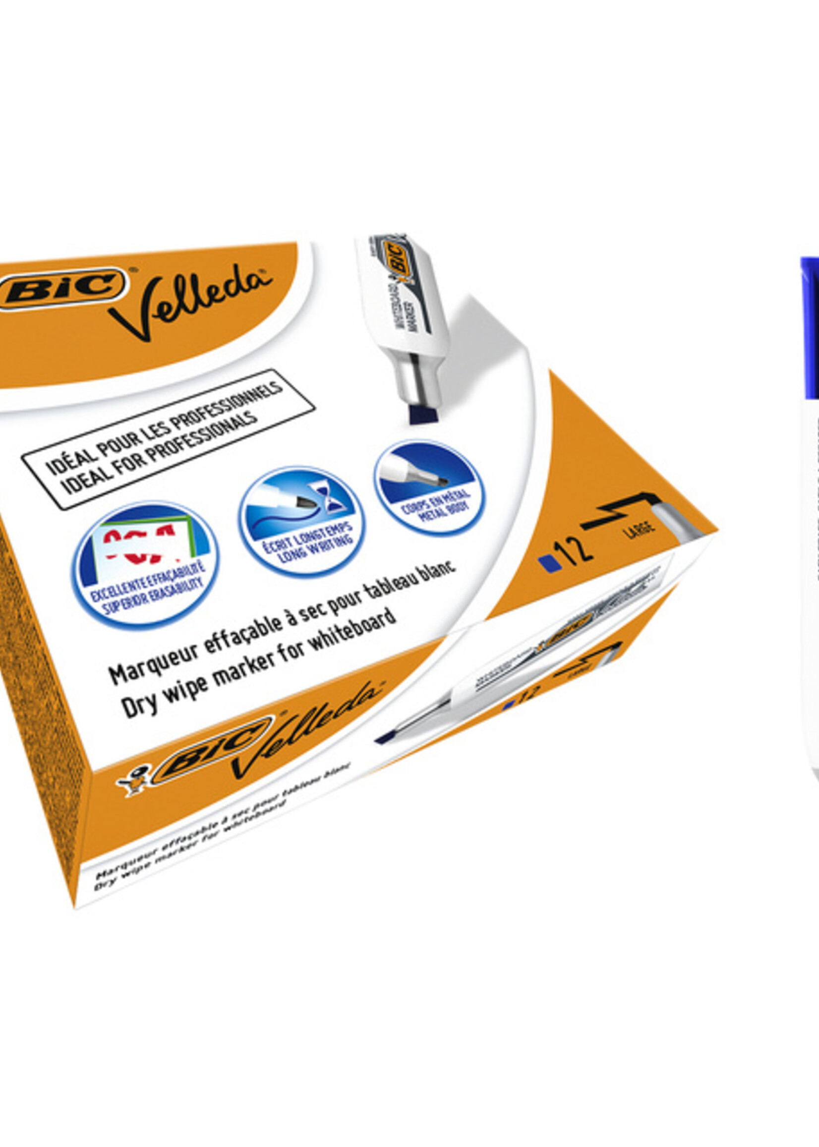 Bic Viltstift Bic 1781 whiteboard schuin blauw 3.2-5.5mm