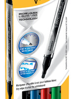 Bic Marqueur tableau blanc BIC Liquid ogive 4 pièces assorti