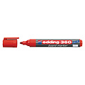 edding Viltstift edding 360 whiteboard rond rood 3mm