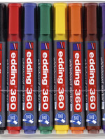 edding Feutre edding 360 tableau blanc ogive 1,5-3mm set 8 couleurs