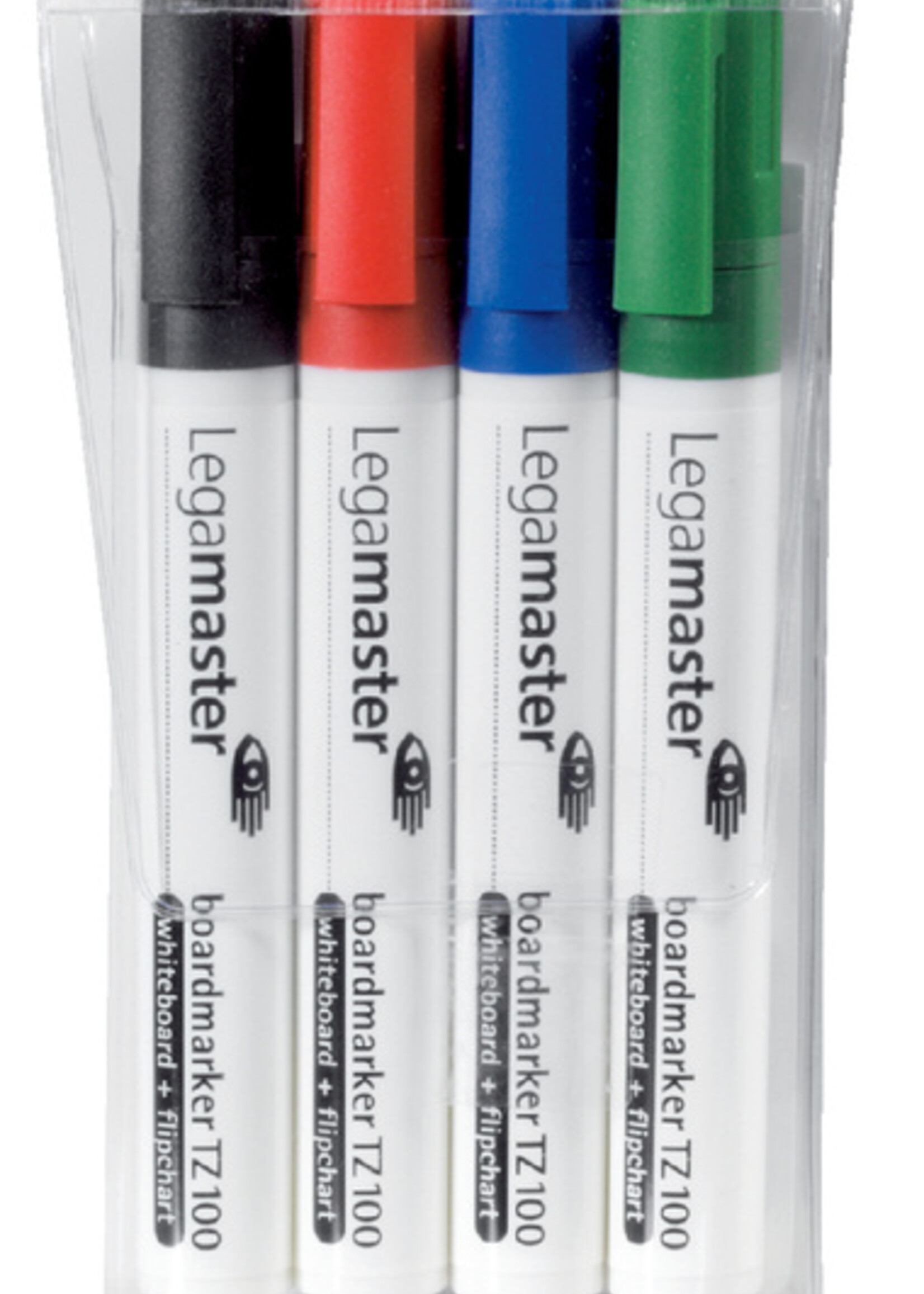 Legamaster Marqueur tableau blanc Legamaster TZ100 ogive 1,5-3mm ass 4pcs