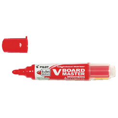 Viltstift PILOT Begreen whiteboard rond rood 2.3mm