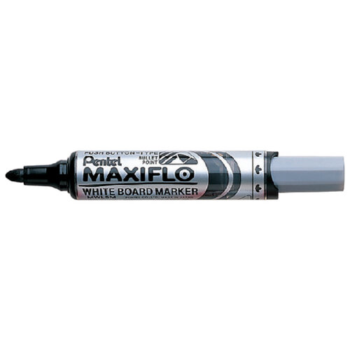 Pentel Feutre tableau blanc Pentel Maxiflo MWL5M 3mm noir