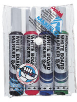 Pentel Feutre tableau blanc Pentel Maxiflo MWL5M 3mm ass 4pcs