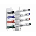 MAUL Whiteboard stifthouder MAUL acryl magnetisch voor 4 stiften