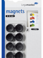 Legamaster Aimant Legamaster 20mm 250g 8 pièces noir