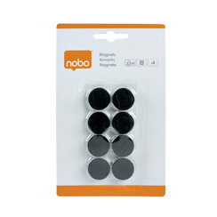 Magneet Nobo 20mm 120gr zwart