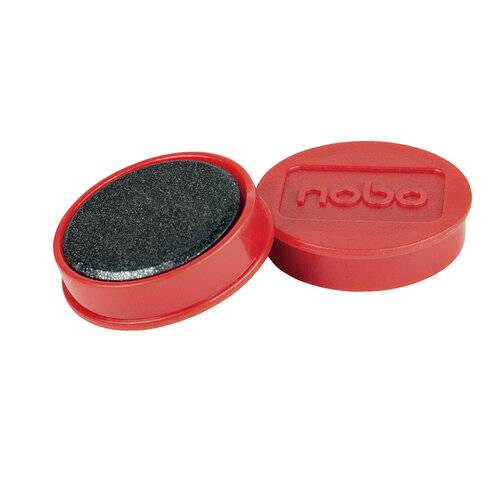 Nobo Magneet Nobo 32mm 800gr rood 10stuks