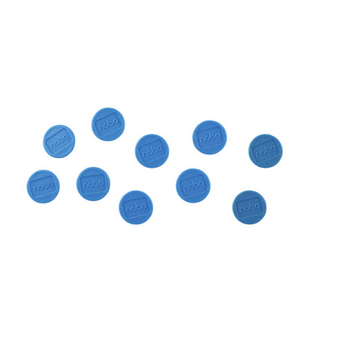 Nobo Magneet Nobo 24mm 600gr blauw 10stuks