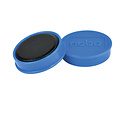 Nobo Aimant Nobo 32mm 800g bleu 10 pièces