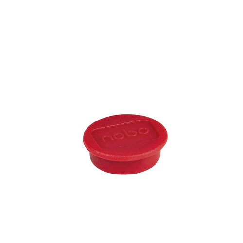 Nobo Aimant Nobo 24mm 600g rouge 10 pièces