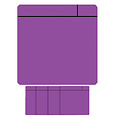 Smit Visual Aimant Scrum 7,5cmx7x5cm violet