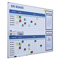 Smit Visual Kpi bord + starterkit visual management 90x120cm