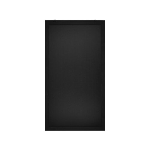 Europel Krijtbord Europel met lijst 60x110cm zwart
