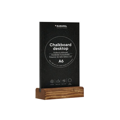 Europel Ardoise de table Europel A6 portrait naturel