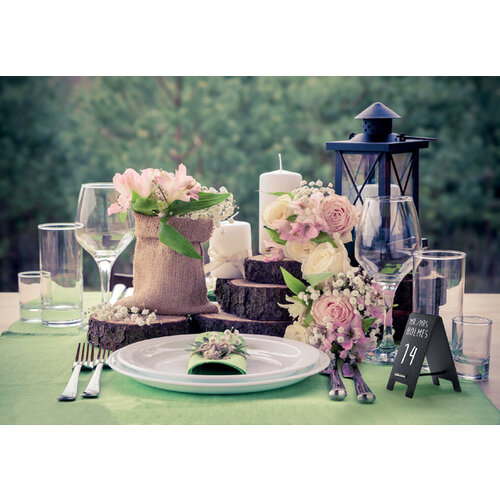 Securit Ardoise de table Securit mini jeu de 5 pièces noir